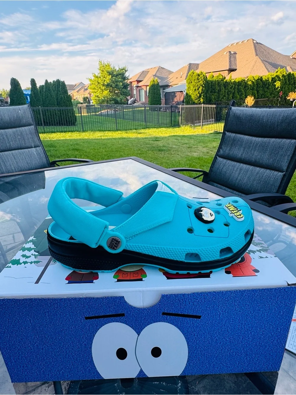 South Park Crocs men’s size 7 woman’s size 8